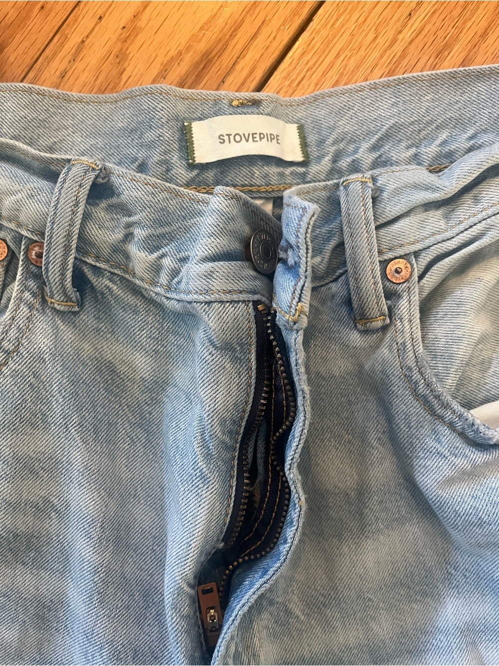 AE stovepipe jeans - Picture 3 of 5